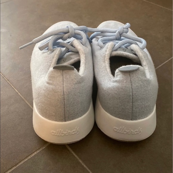 Allbirds blue sneakers size 7 great condition - Picture 3 of 4
